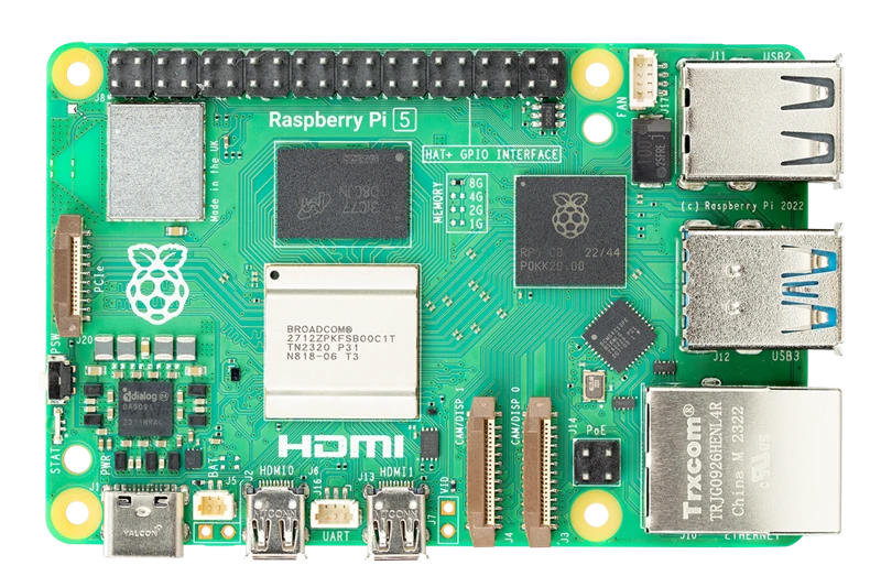 Raspberry Pi 5 computer